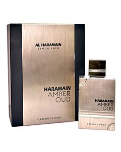 Al Haramain Men's Amber Oud Carbon EDP 3.3 oz Fragrances 6291100130160