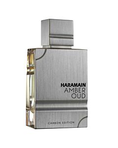 Al Haramain Men's Amber Oud Carbon EDP Spray 2.0 oz (Tester) Fragrances 6291106812657