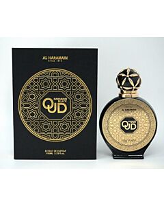 Al Haramain Men's Black Oud Extrait de Parfum Spray 3.3 oz Fragrances 6291106813678