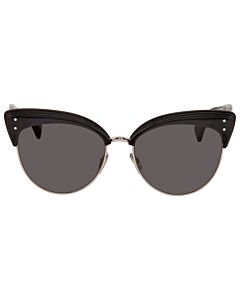 Alaia Azzedine 56 mm Black Sunglasses