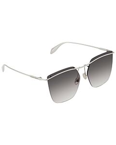 Alexander McQueen 59 mm Ruthenium Sunglasses