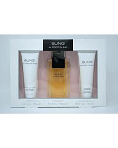 Alfred Sung Ladies Sung 3 oz Gift Set Fragrances 719346149648