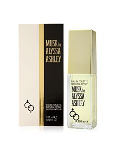Alyssa Ashley Ladies Musk EDT 3.4 oz Fragrances 652685706038