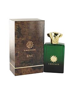 Amouage Men's Epic EDP Spray 3.4 oz (100 ml) Fragrances 701666410119