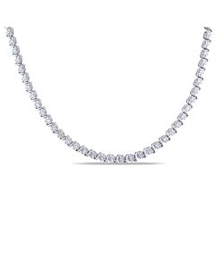 AMOUR 1/2 CT TW Diamond Necklace In Sterling Silver
