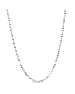 AMOUR Ball Chain Necklace In Sterling Silver, 18 In