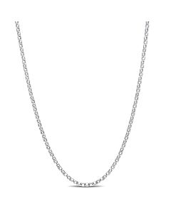 AMOUR Rolo Chain Necklace In Sterling Silver, 16 In
