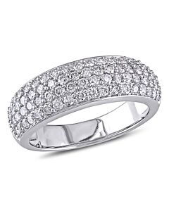 Amour 10K White Gold 1 CT TDW Diamond Ring
