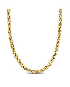 AMOUR 6mm Infinity Rope Chain Necklace In 14K Yellow Gold, 20 In
