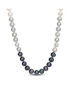 AMOUR 7.5-8mm Multi-colored Cultured Freshwater Pearl Strand Necklace