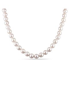 AMOUR 7-7.5 Mm Freshwater Cultured Pearl Necklace In 14K Yellow Gold
