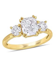 Amour 2 5/8 CT TDW Diamond Engagement Ring in 14k Yellow Gold
