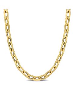 AMOUR Oval Link Necklace In 18k Yellow Gold, 22 In