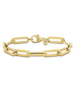 Amour Oval Link Bracelet in 14k Yellow Gold - 8 in.
