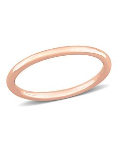 Amour Wedding Band in 14K Rose Gold