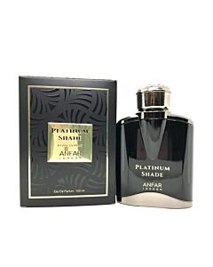 Anfar Men's Platinum Shade EDP Spray 3.4 oz Fragrances 6292257588699