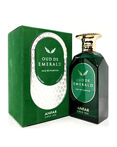 Anfar Unisex Oud De Emerald EDP Spray 3.4 oz Fragrances 6292257589047