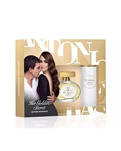 Antonio Banderas Ladies Her Golden Secret Gift Set Fragrances 8411061045305