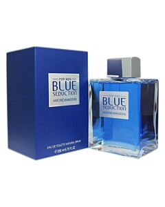 Antonio Banderas Men's Blue Seduction EDT 6.75 oz Fragrances 8411061737835