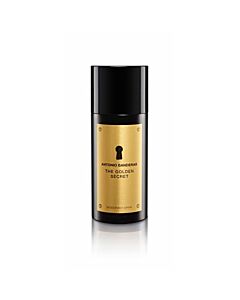 Antonio Banderas Men's The Golden Secret Deodorant Spray 5.0 oz Fragrances 8411061805206