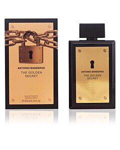 Antonio Banderas Men's The Golden Secret EDT Spray 6.8 oz Fragrances 8411061791691