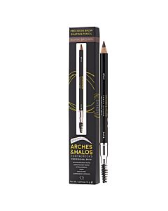 Arches & Halos Ladies Precision Brow Shaping Pencil 0.07 oz Warm Brown Makeup 818881021287