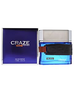 Armaf Men's Craze Bleu EDP Spray 3.4 oz Fragrances 6294015104240