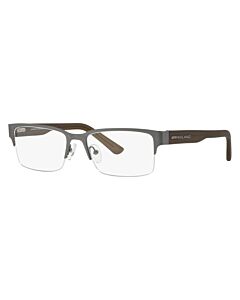 Armani Exchange 53 mm Matte Gunmetal Eyeglass Frames