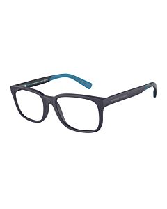 Armani Exchange 54 mm Matte Blue Eyeglass Frames