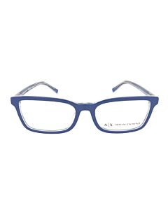 Armani Exchange 54 mm Top Violet/Crystal Eyeglass Frames