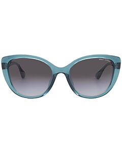 Armani Exchange 54 mm Transparent Blue Sunglasses