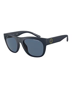 Armani Exchange 55 mm Matte Blue Sunglasses