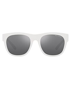 Armani Exchange 55 mm Matte White Sunglasses