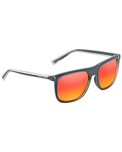 Armani Exchange 55 mm Transparent Grey Sunglasses