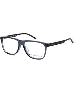 Armani Exchange 56 mm Blue Eyeglass Frames