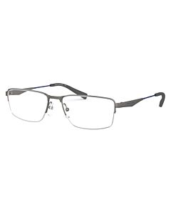 Armani Exchange 56 mm Matte Gunmetal Eyeglass Frames