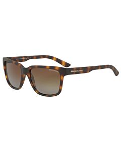 Armani Exchange 56 mm Matte Havana Sunglasses
