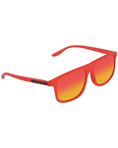 Armani Exchange 58 mm Matte Fluo Orange Sunglasses