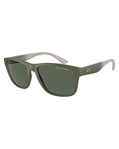 Armani Exchange 59 mm Green/Grey Sunglasses