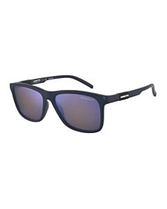 Arnette 56 mm Matte Blue Sunglasses