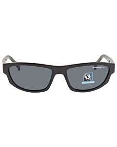 Arnette 56 mm Shiny Black Sunglasses