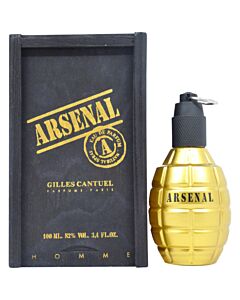 Arsenal Black / Gilles Cantuel EDP Spray 3.4 oz (100 ml) (m)