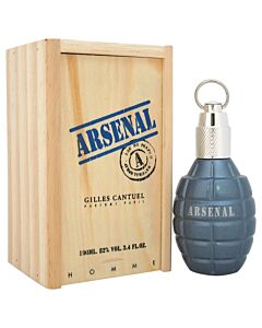 Arsenal Blue by Gilles Cantuel for Men - 3.4 oz EDP Spray