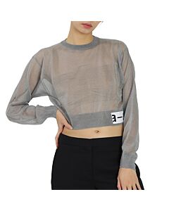 Artica Arbox Cropped Sheer Sweater