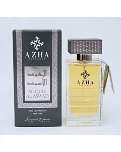 Azha Men's Al Oud Al Aswad EDP Spray 3.3 oz Fragrances 6629021040013