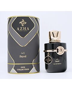 Azha Men's Zayed EDP Spray 3.3 oz Fragrances 6629021040426