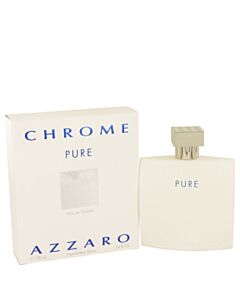 Azzaro Men's Chrome Pure EDT Spray 1.7 oz Fragrances 3351500005475