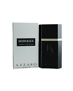 Azzaro Men's Silver Black EDT Spray 3.4 oz Fragrances 3351500011551