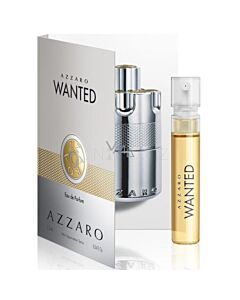 Azzaro Men's Wanted Eau de Parfum EDP Spray 0.04 oz Fragrances 3614273911092