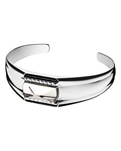 Baccarat Louxor Small Bracelet, Silver And Mist Mirror